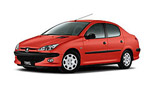 Чехлы на Peugeot 206 седан (1998-2012)